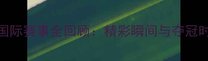 图片 羽毛球国际赛事全回顾：精彩瞬间与夺冠时刻深度