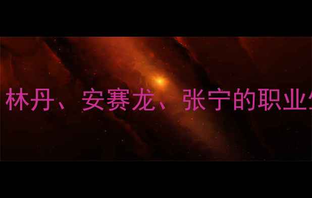 图片 羽毛球明星全：林丹、安赛龙、张宁的职业生涯与训练技巧