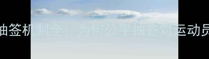 图片 羽毛球赛事抽签机制全：为何公平抽签对运动员至关重要？