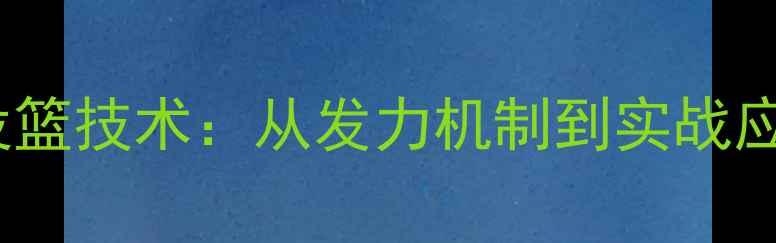 图片 职业球员双手投篮技术：从发力机制到实战应用的完整指南2