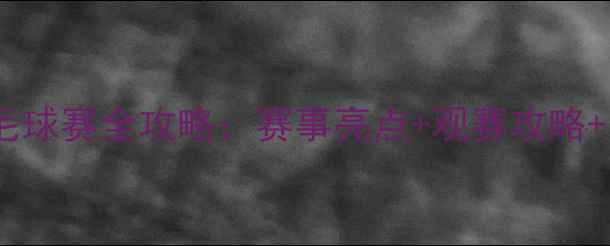图片 莆田妈祖杯羽毛球赛全攻略：赛事亮点+观赛攻略+交通住宿指南1