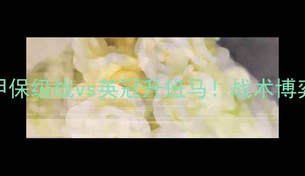 图片 莱切城vs狼队高清意甲保级战vs英冠升班马！战术博弈+球星对决全攻略🔥1