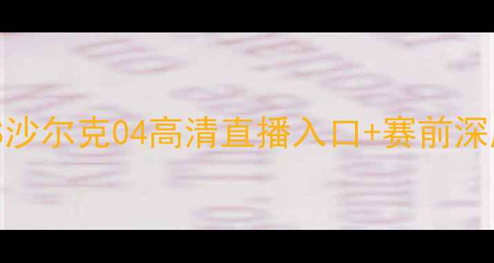 图片 赛季柏林赫塔VS沙尔克04高清直播入口+赛前深度！附战报回顾
