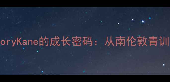 图片 赛季英超最佳射手候选球员RoryKane的成长密码：从南伦敦青训到顶级前锋的技术进化之路1