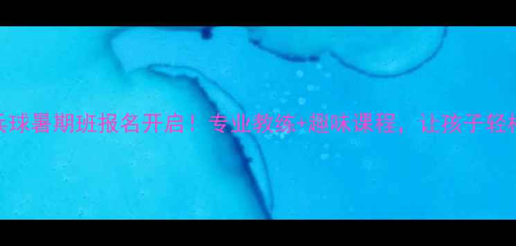 图片 邢台儿童乒乓球暑期班报名开启！专业教练+趣味课程，让孩子轻松提升球技！