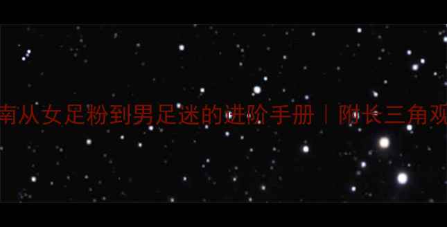 图片 🌟赛季女足观赛指南从女足粉到男足迷的进阶手册｜附长三角观赛地图&打卡攻略1