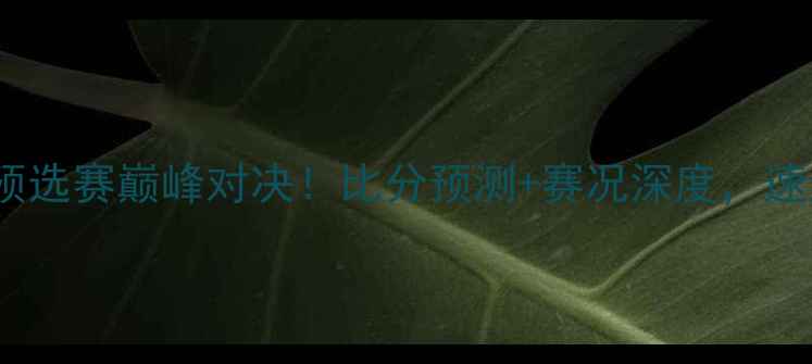 图片 🏆中国队vs捷克：亚洲杯预选赛巅峰对决！比分预测+赛况深度，速递赛制规则和球星表现！2