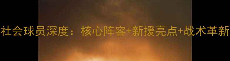 图片 🏆皇家社会球员深度：核心阵容+新援亮点+战术革新全🇪🇸