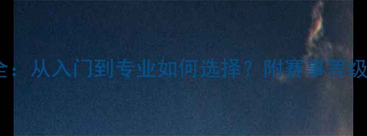 图片 🏸羽毛球赛事级别全：从入门到专业如何选择？附赛事等级划分与参赛指南🏸1