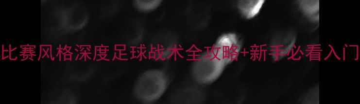 图片 📌实况比赛风格深度足球战术全攻略+新手必看入门指南🔥