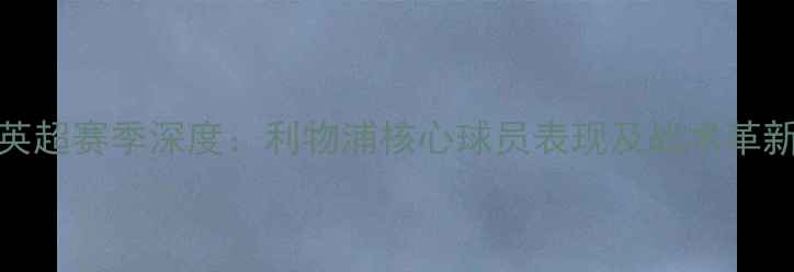 图片 🔥-24英超赛季深度：利物浦核心球员表现及战术革新全🔥1