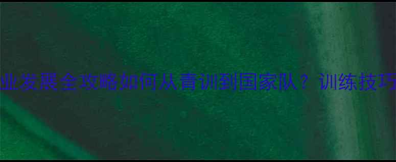 图片 🔥Ventua球员职业发展全攻略如何从青训到国家队？训练技巧+伤病预防指南1