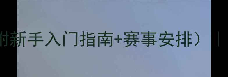 图片 🔥单打羽毛球比赛时间表（附新手入门指南+赛事安排）｜附最新积分规则和观赛攻略2