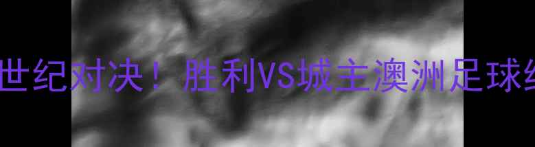图片 🔥墨尔本双雄世纪对决！胜利VS城主澳洲足球终极内幕大🔥2