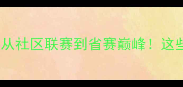 图片 🔥福建乒乓球全纪录｜从社区联赛到省赛巅峰！这些高光瞬间你见过吗？2