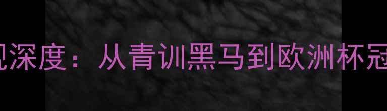 图片 Cicero球员赛季表现深度：从青训黑马到欧洲杯冠军核心的逆袭之路2