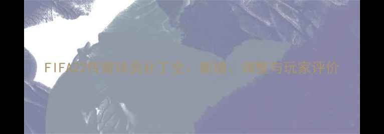 图片 FIFA22传奇球员补丁全：新增、调整与玩家评价