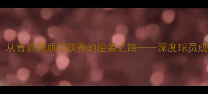 图片 Lucas球员7号：从青训到顶级联赛的逆袭之路——深度球员成长与技术特点2