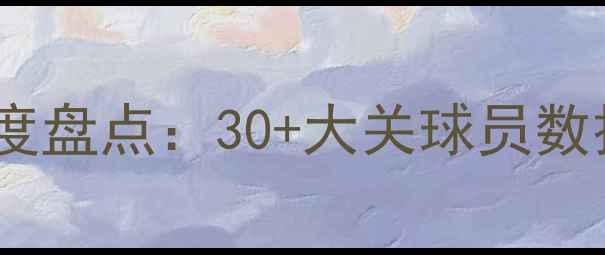 图片 NBA篮板王深度盘点：30+大关球员数据与历史排名