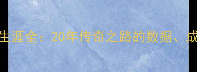 图片 NBA詹姆斯球员生涯全：20年传奇之路的数据、成就与未来挑战2