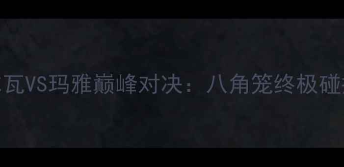 图片 UFC格斗巨星席尔瓦VS玛雅巅峰对决：八角笼终极碰撞高清直播指南2