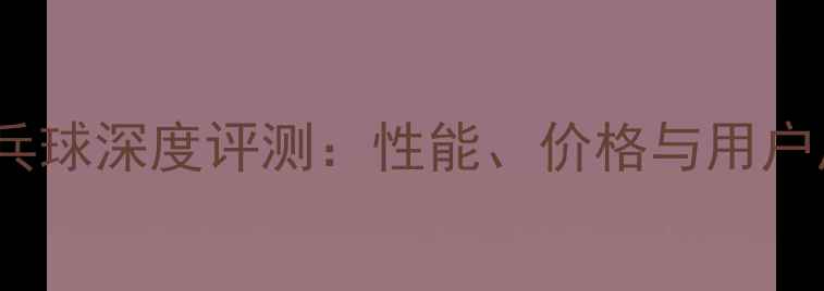 图片 Xiom乒乓球深度评测：性能、价格与用户反馈全1