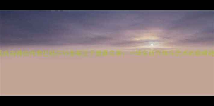 图片 中国自由搏击传奇巴特尔VS泰拳王子雅桑克莱：一场东西方格斗艺术的巅峰碰撞1