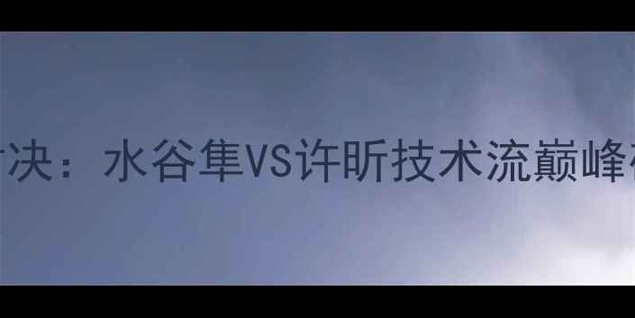 图片 中日乒乓球传奇对决：水谷隼VS许昕技术流巅峰碰撞与战术博弈全