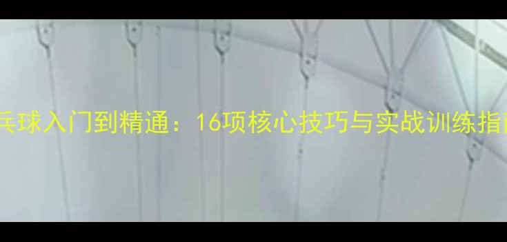 图片 乒乓球入门到精通：16项核心技巧与实战训练指南1