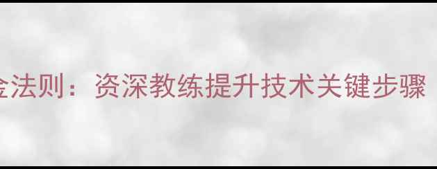 图片 乒乓球训练7大黄金法则：资深教练提升技术关键步骤（附训练计划表）1
