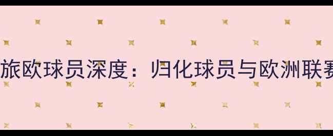 图片 伊朗男足旅欧球员深度：归化球员与欧洲联赛表现全1