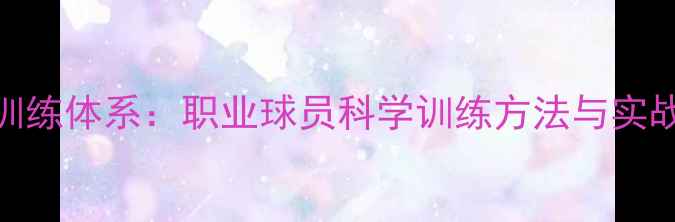 图片 刘欢乒乓球训练体系：职业球员科学训练方法与实战经验全公开