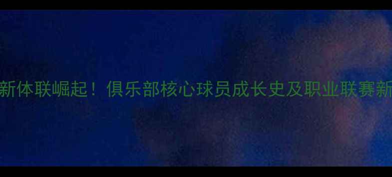 图片 北京新体联崛起！俱乐部核心球员成长史及职业联赛新势力