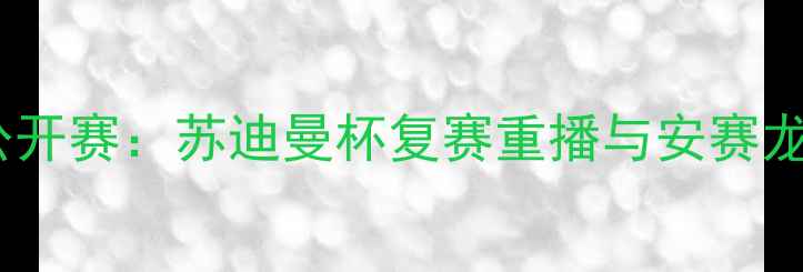图片 印尼羽毛球公开赛：苏迪曼杯复赛重播与安赛龙绝地反击全2