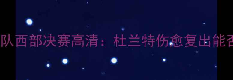 图片 国王队vs太阳队西部决赛高清：杜兰特伤愈复出能否改写历史？1