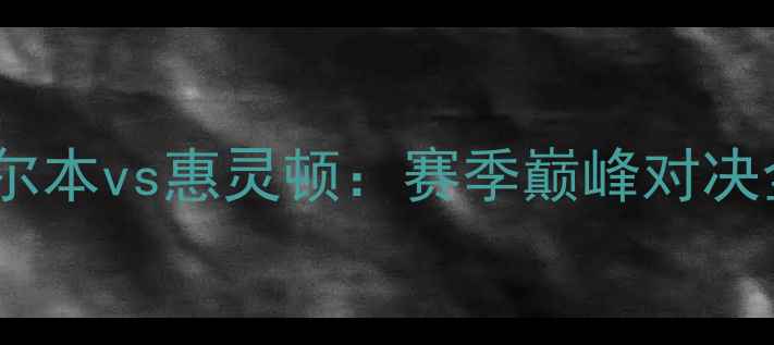 图片 墨尔本vs惠灵顿：赛季巅峰对决全1
