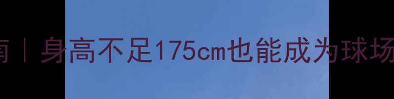 图片 小个子篮球逆袭指南｜身高不足175cm也能成为球场MVP的5大核心技巧2