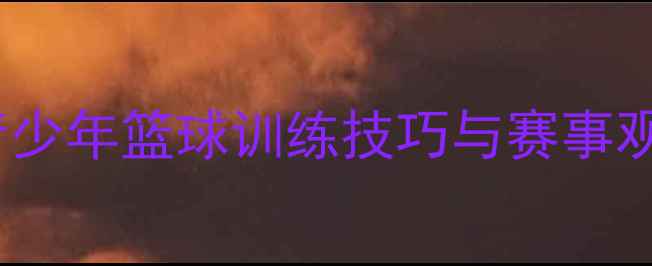 图片 少年NBA比赛全攻略：青少年篮球训练技巧与赛事观察指南（附最新数据）