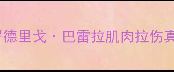 图片 巴拿马世界杯预选赛核心失血！罗德里戈·巴雷拉肌肉拉伤真相曝光，球队战术面临重大调整1