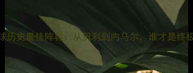 图片 巴西足球历史最佳阵容：从贝利到内马尔，谁才是终极答案？