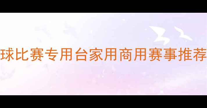 图片 最新款乒乓球比赛专用台家用商用赛事推荐及选购指南