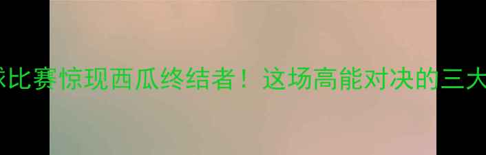 图片 林丹羽毛球比赛惊现西瓜终结者！这场高能对决的三大隐藏细节2