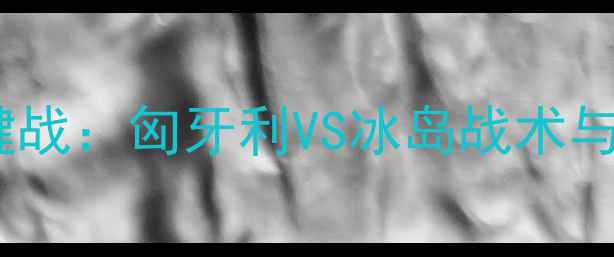 图片 欧洲杯预选赛关键战：匈牙利VS冰岛战术与历史交锋大数据2