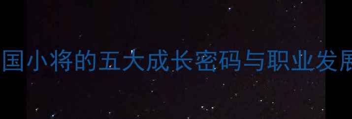 图片 武晓博留洋欧洲：中国小将的五大成长密码与职业发展启示（最新动态）2