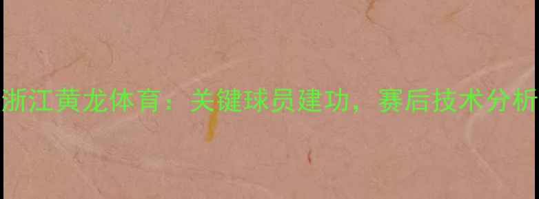 图片 河南建业2-1绝杀浙江黄龙体育：关键球员建功，赛后技术分析及中超联赛展望1