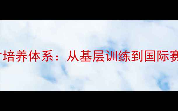 图片 海南乒乓球人才培养体系：从基层训练到国际赛事的进阶之路1