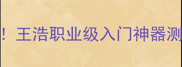 图片 爆款乒乓球底板推荐！王浩职业级入门神器测评：新手进阶必看！