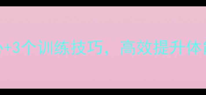图片 羽毛球入门必看！5大核心+3个训练技巧，高效提升体能和球技（附全年计划）1