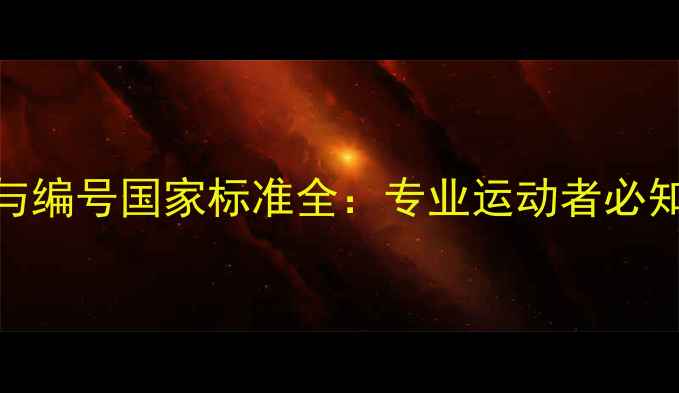 图片 羽毛球分类与编号国家标准全：专业运动者必知的选购指南