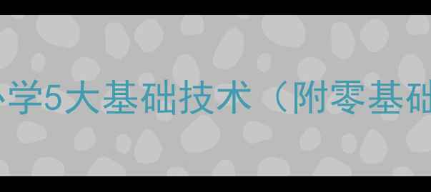 图片 羽毛球初学必学5大基础技术（附零基础入门指南）1